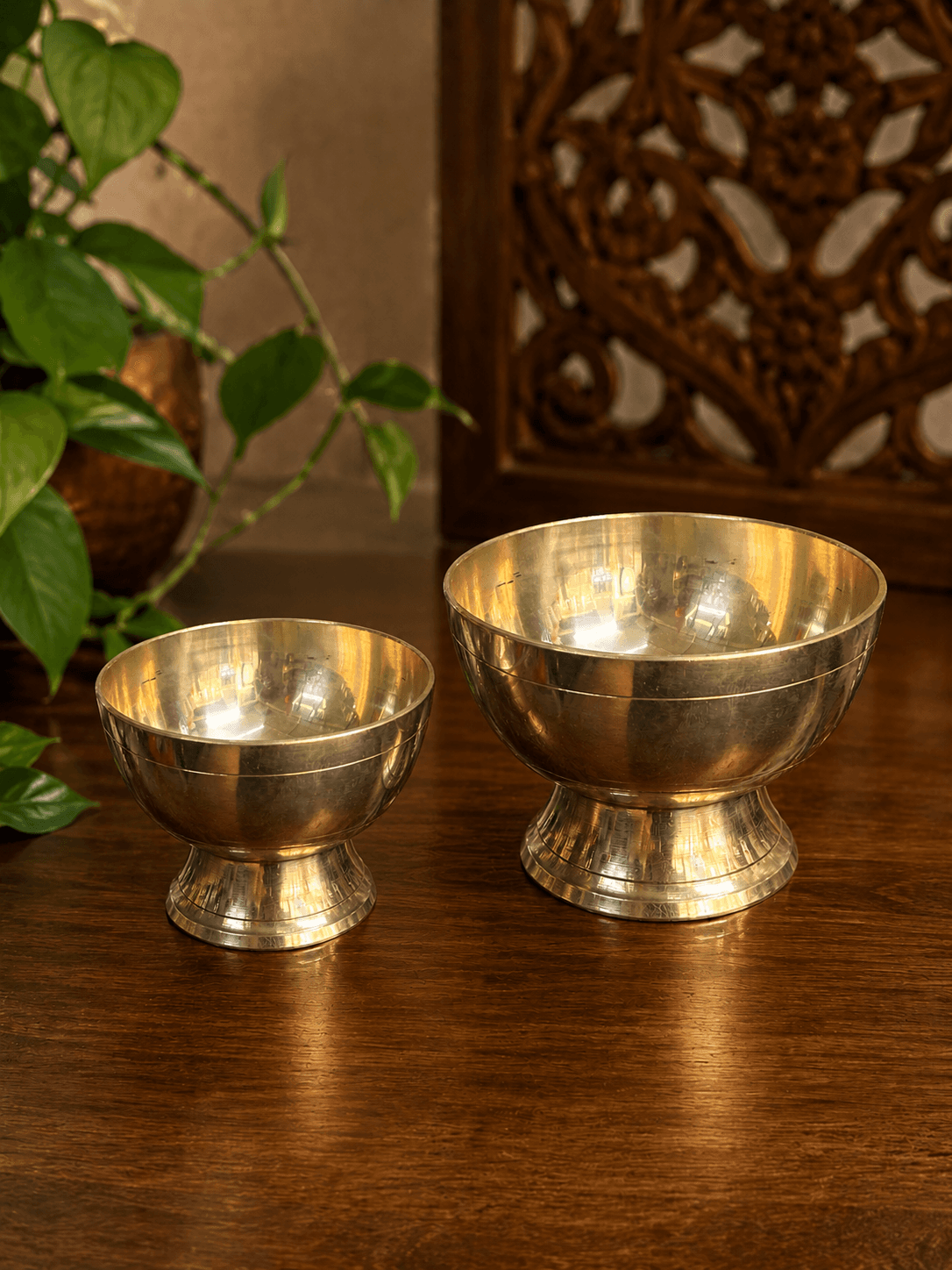 Brass Stand Bowl