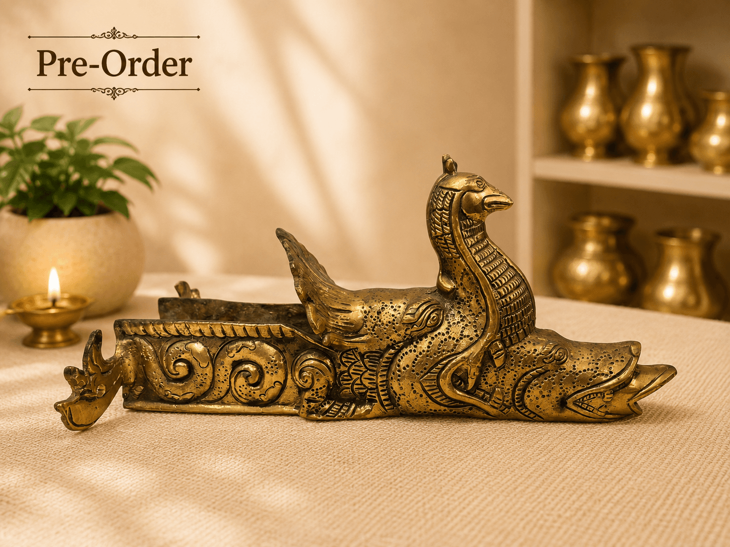 Brass Water Spout | Li Hiti | Brass Dhunge Dhara
