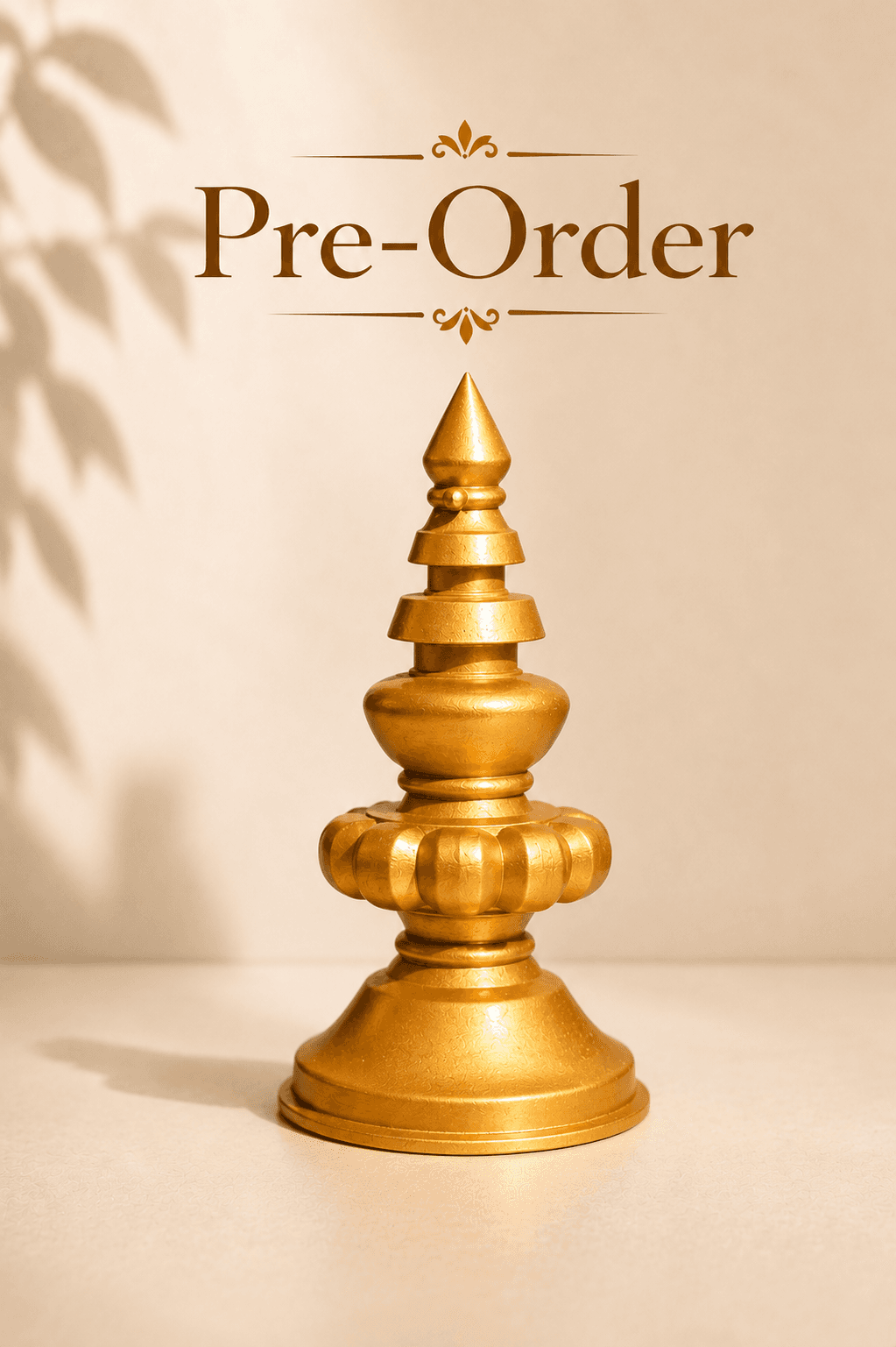 Brass Coated Gajur | Brass Pinnacle