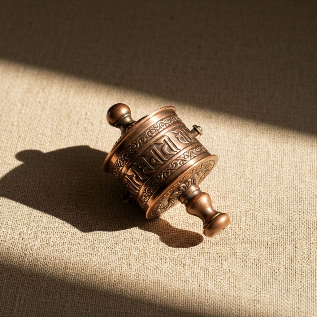 Copper Prayer Wheel